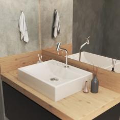 Kit Cuba Rt49 com Torneira Pratika 1060 Metal e Válvula Click 1 Polegada G Compace