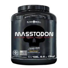 Hipercalórico masstodon - 3kg - CAVEIRA PRETA, N/A, BAUNILHA, N/A, N/A