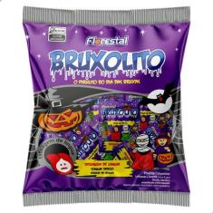 Pirulito Bruxolito Tatuagem de Língua sabor Tutti Frutti Pacote 500g 5