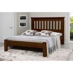 Cama Queen Size Texas de Madeira Maciça Tauari
