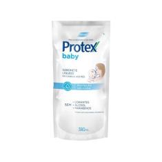 Refil Sabonete Líquido Protex Baby 380ml, Branco, Original, 1 Unidade,