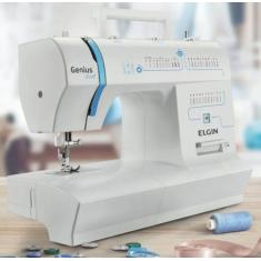 Máquina de Costura Elgin Genius Plus+ JX 4035 - 31 Pontos - Completa C