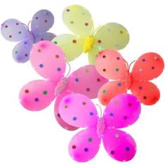 Asa Borboleta com Led Infantil Pra Fantasia de Carnaval - Fantasias Ca