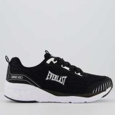 Tênis Everlast Space 2 Preto e Branco-Masculino