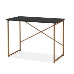 Escrivaninha Steel 90 cm Estilo Industrial com Pés em Aço - Loja DoceL