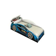 Cama Carro Juvenil Azul  Vitamov