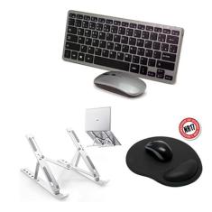 BDNET, Teclado E Mouse Bluetooth+ Sup +mouse Pad P/Notebook Dell