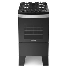 Fogão Itatiaia 4 Bocas Itaglass Plus Preto Bivolt