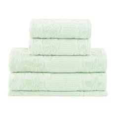 Jogo de Toalhas Buddemeyer Lollipop Banho Verde 5 peças