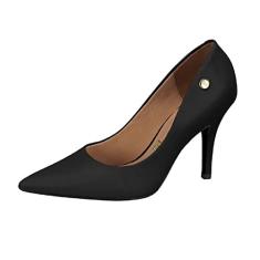 Scarpin Vizzano Clássico Feminino, Preto, 34