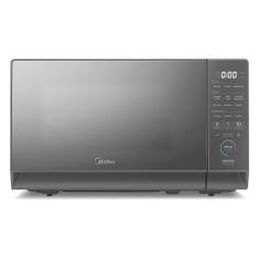 Micro-ondas de Embutir Midea MHP20S2 20L Mastercook Masterclean Prata Porta Espelhada 220V