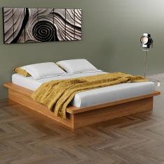 Cama de Casal King 100% Mdf Freijo - Dalla Costa