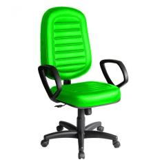 Cadeira Presidente Para Escritório Linha Blenda Verde