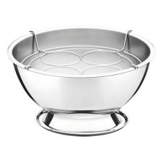 Champanheira Tramontina Service em Aço Inox com Suporte para 4 Garrafa