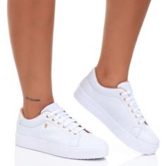 Tênis Feminino Casual Branco Estilo Shoes - Shop Estilo Shoes, 38, Bra