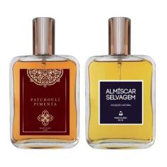 Kit Perfume - Patchouli Pimenta + Almíscar Selvagem 100ml - Essência d