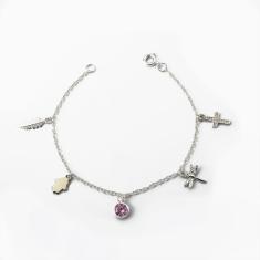 Pulseira Com Pingentes