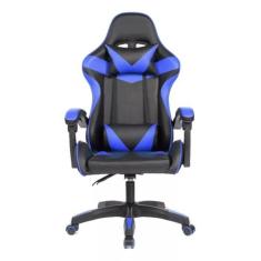Cadeira Gamer Reclinável Conforto Ergonômica Apoio de Braço e Lombar -
