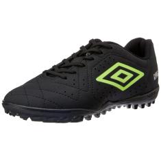 Chuteira Society, Neo Striker, Umbro, Masculina, Preto/Limao, 37