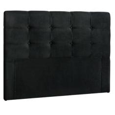 Cabeceira Casal Clean 140 CM Suede Negro