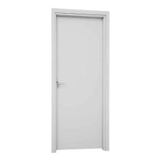 Porta Interna p/ Banheiro em Alumínio 215 x 78 x 10 cm Direita Aluminium Sasazaki