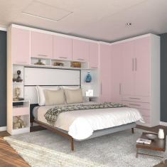 Guarda Roupa Dormitório Modulado Alpes Casal 1,58 m Queen Canto - Roupeiro Luciane M03
