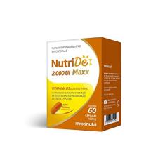 Maxinutri Nutride Vitamina D 2.000 Ui - 60 Caps