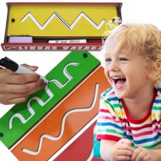 Linhas vazadas Brinquedo Educativo e Pedagógico em MDF