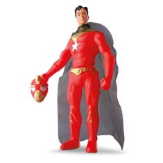 BeeToys -Boneco Articulado Star Hero Vermelho