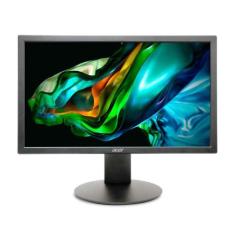 Monitor 19.5" Acer E200Q Painel LED VA HD 75Hz 6ms VGA HDMI VESA Bivol