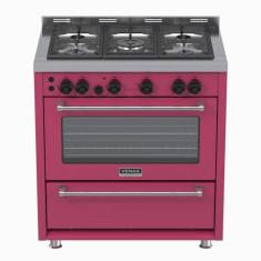 Fogao a Gas 5 Bocas Venax Temis Pink, 110V