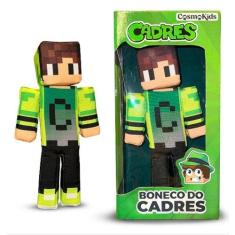 Boneco de Pelucia Cadres Articulado 32cm Youtuber Streamer Cosmo Kids 