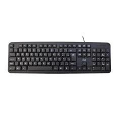 Teclado com Fio Slim Multi USB com Teclas Silenciosas, Design Compacto e Cabo de 1,5m – Preto TC065