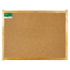 Quadro de Cortiça Standard, 90cm X 60cm, Mold. Pinus Luxo - Souza & Cia (Ref: 3294)