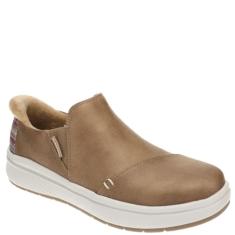 Skechers Tênis feminino sem cadarço Skip Cute Wave-Stay Snug, Castanho, 38