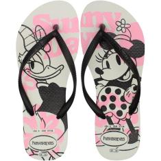 Chinelo de Dedo Havaianas Slim Disney Feminino