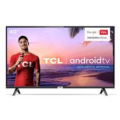Smart TV LED 40" Full HD Android TCL 40S6500, Wi-Fi, HDR, Inteligência Artificial, 2 HDMI, 1 USB