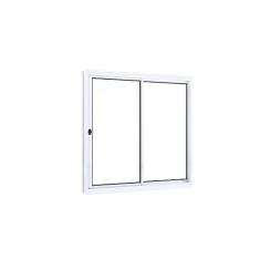 Janela de Correr Aço 2 Folhas Riobras 100cmx100cm Branco