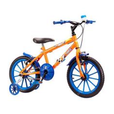 Bicicleta Infantil Aro 16 Forss Race Com Rodinha