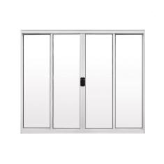 Janela de Correr 4 Folhas S/Grade 1.00 x 1.00 - Hale