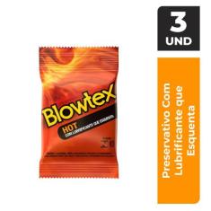 Preservativo Blowtex Hot com 3 Unidades