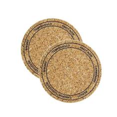Sousplat estampa Cortiça impressa tecido Microfibra - NSW, 2 Peças, Se