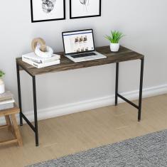 Escrivaninha Industrial 120Cm Active Yescasa Carvalho Dark