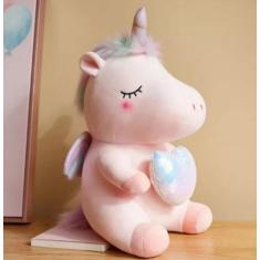 Bicho De Pelúcia Macio Unicórnio Dormindo Fofinho Importado - Miaowa, 