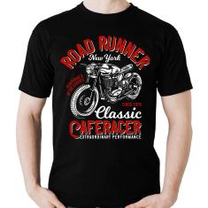 Camiseta Road Runner - Motociclista Moto