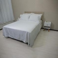 Jogo de Cama Lençol 400 Fios Casal P. Palito 4 Pçs Casa Dona, CASAL, B