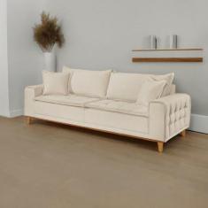 Sofá Fixo Orfeu até 3 Lugares Luxo 2,20m - Castellar Móbile