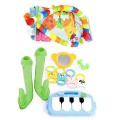 Tapete de Atividades Mobile Ginásio Bebe Piano Musical Brinquedo . - t