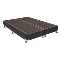 Cama Box Base Universal Queen Courano Gray (158x198x30) - Ortobom