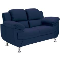 Sofá Avalon 152cm com 2 Lugares em Veludo e Espuma D-33 Linoforte